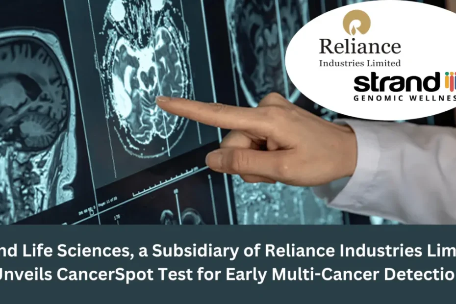 Blood sample and diagnostic report representing the CancerSpot early detection test for multi-cancer diagnosis.