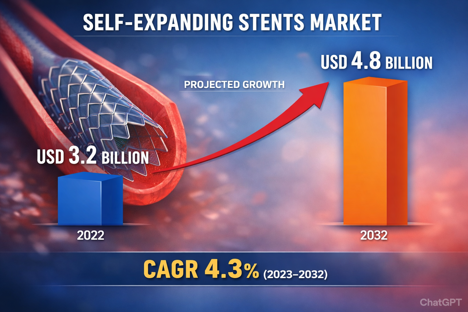 Self-expanding Stents Market