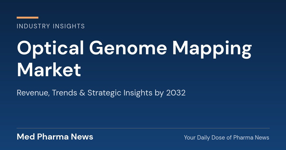 Optical Genome Mapping Market Revenue, Trends, and Strategic Insights by 2032 1 Optical Genome Mapping Market Revenue, Trends, and Strategic Insights by 2032