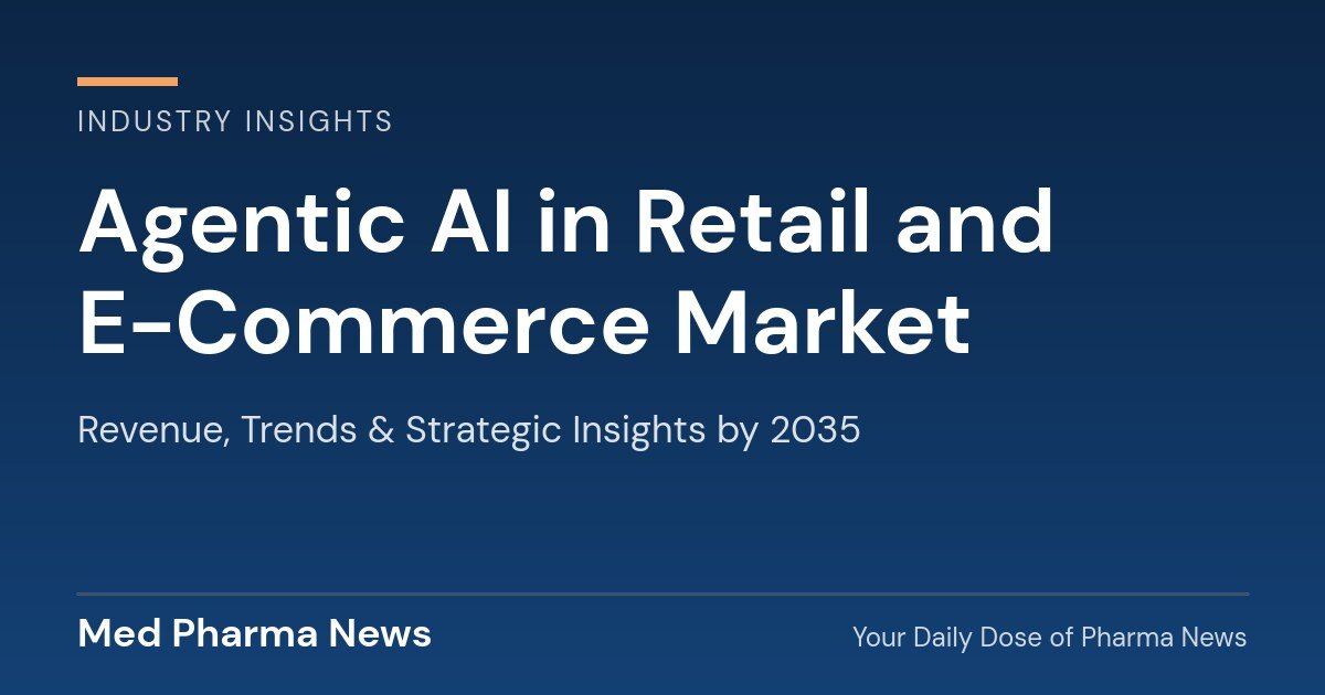 Agentic AI in Retail and E-Commerce Market Revenue, Trends, and Strategic Insights by 2035 1 Agentic AI in Retail and E-Commerce Market Revenue, Trends, and Strategic Insights by 2035