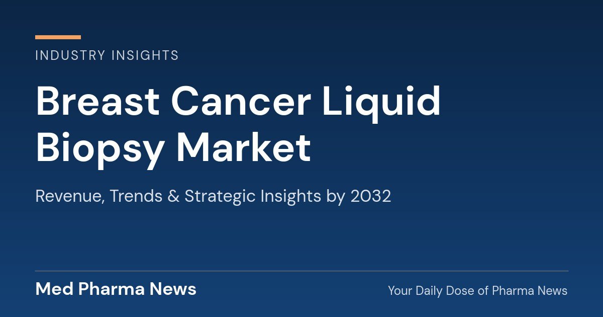 Breast Cancer Liquid Biopsy Market Revenue, Trends, and Strategic Insights by 2032