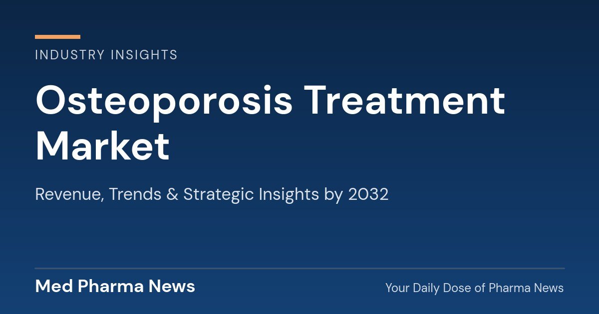 Osteoporosis Treatment Market Revenue, Trends, and Strategic Insights by 2032 1 Osteoporosis Treatment Market Revenue, Trends, and Strategic Insights by 2032