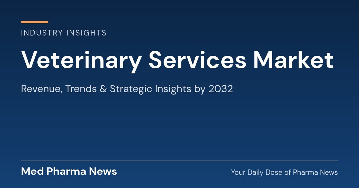 Veterinary Services Market Revenue, Trends, and Strategic Insights by 2032 1 Veterinary Services Market Revenue, Trends, and Strategic Insights by 2032