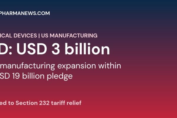 BD 3 billion dollar US medical manufacturing investment featured graphic