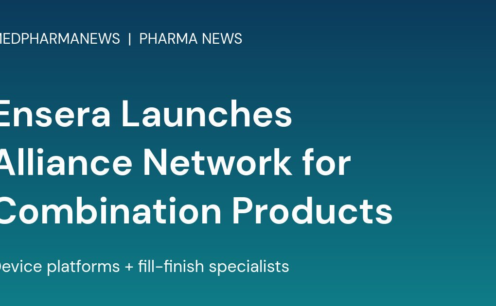Branded card reading Ensera Launches Alliance Network for Combination Products