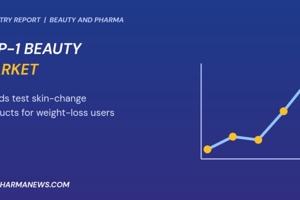 Graphic: GLP-1 beauty market shown as a rising trend line