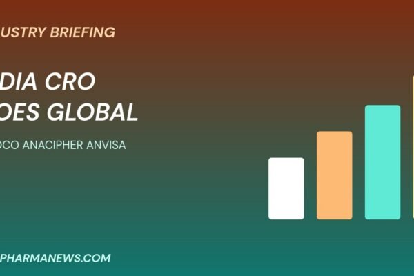 Indoco Remedies AnaCipher ANVISA approval graphic about the India CRO industry