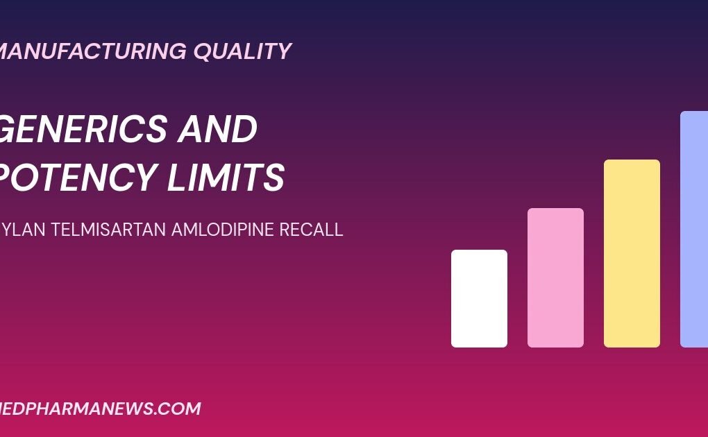 Mylan telmisartan amlodipine recall graphic about generic drug quality control