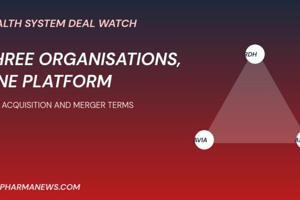 Redesign Health ARC Global merger graphic with three connected organisations